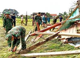 Quân đội góp phần tăng cường sức mạnh đại đoàn kết toàn dân tộc